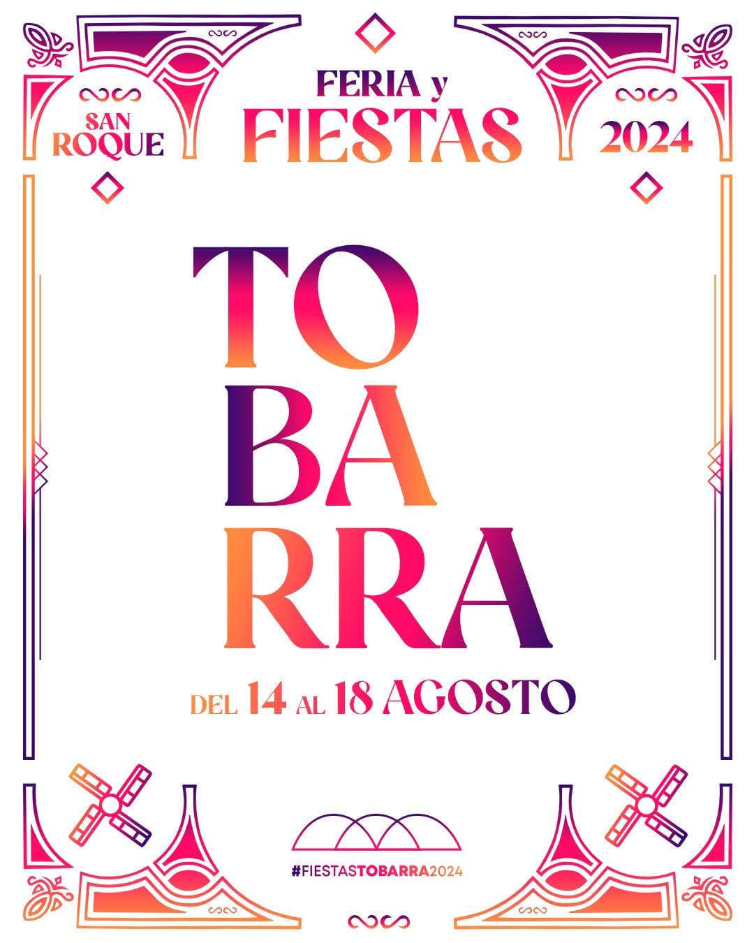 Feria y fiestas en honor a San Roque 2024 Tobarra